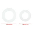 thumbnail image 2 of Raindrops Plumbing Seals Washer Seal Gasket White Silicone 200Pcs, 2 of 8