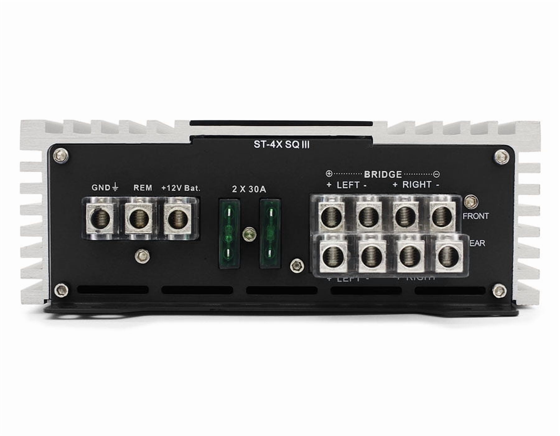 ZAPCO  ST-4X SQ III 4-CHANNEL Class AB Sound Quality Amplifier