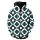 thumbnail image 1 of Sudadera con capucha y cremallera para hombre, estilo étnico exótico retro, estilo urbano moderno, chaquetas con capucha, estilo Harajuku, unisex, de manga larga, con estampado 3D para primavera, 1 of 6