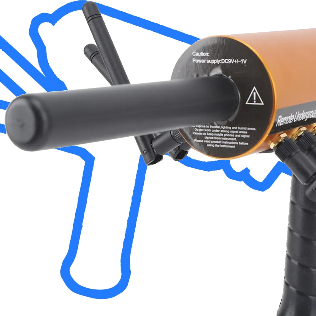 Deep search Metal Detectors High Accuracy Locating Device for coin Jewelry