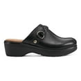 thumbnail image 2 of Easy Spirit Penelope Women's Braided Strap Leather Clogs Color: Black Leather Size: 9, 2 of 4