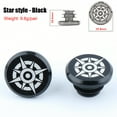 thumbnail image 1 of Tapones Para Extremos De Manillar De Bicicleta Tapones de aluminio para manillar de 2 uds para bicicleta plegable de carretera MTB (negro 1), 1 of 5