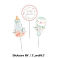 thumbnail image 2 of Creative Converting 340077 Country Floral Baby Shower Centerpiece Sticks, 3 Count, 2 of 2