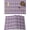Purple, variant on Washable Placemats Set of 4, Geometric White Purple Square Dot Place Mat Modern Abstract Check Texture Kitchen Dining Table Mats for Indoor Outdoor Party Decor