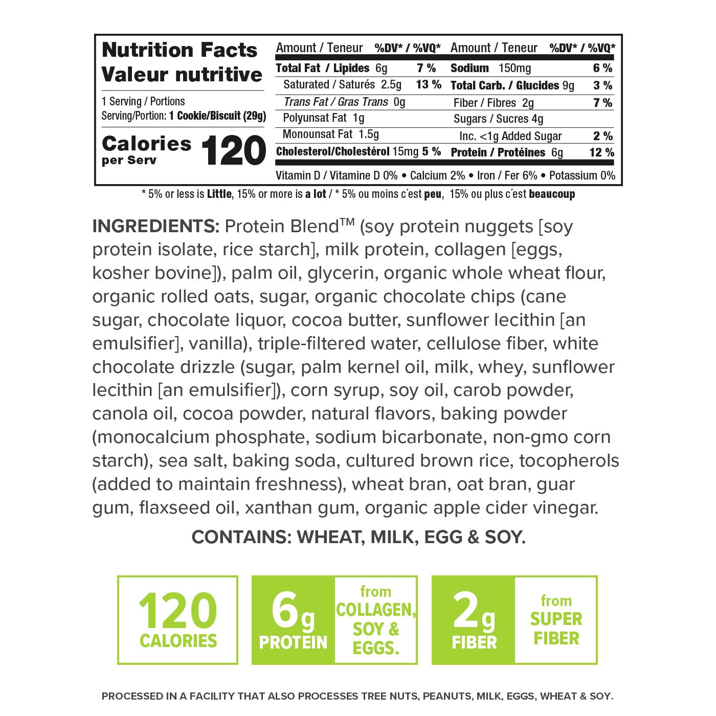 Smart for Life High Protein Cookie Diet - Chocolate Chip - 2 Week Supply