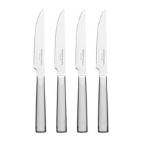Oneida Performance 4-Piece Stainless Steel Steak Knife Set, Silver