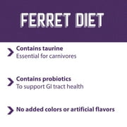 Mazuri Ferret Diet, Nutritionally Complete Food for Ferrets, 5 lbs