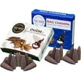 thumbnail image 6 of TRUMIRI Backflow Incense Cones - Combo Pack of 20 Incense Cones Waterfall - 10 Nag Champa + 10 Oud - Incense Backflow Cones - Waterfall Incense Cones - Incense Waterfall Cones, 6 of 9