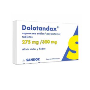 Dolotandax tabletas 24 pzas