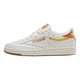 thumbnail image 2 of Tenis Reebok Mujer Club C 85 Blanco Naranja Casual marron 5 MX, 2 of 6