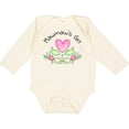 thumbnail image 3 of Inktastic Mawmaw's Girl Heart Flowers Girls Long Sleeve Baby Bodysuit, 3 of 5