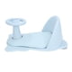 thumbnail image 3 of Asiento de bañera para bebé, silla de baño para niños pequeños con parte inferior ajustable, taburete de ducha infantil con almohadilla antideslizante, estante de almacenamiento azul, 3 of 9