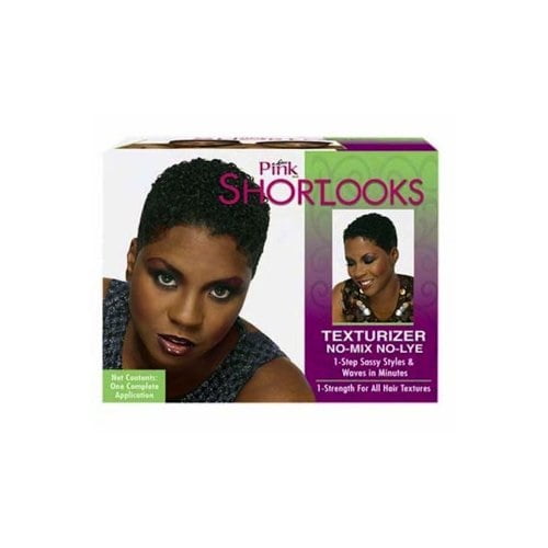 Shortlooks Luster S Pink Short Looks No Lye Texturizer Kit