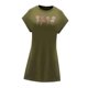 thumbnail image 5 of Vestido de verano para mujer, vestido moderno con cuello redondo para viajes, trabajo, viajes, compras, mujer S, 5 of 7