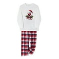 thumbnail image 3 of Busydd Family Pajamas Matching Sets Fashion Holiday Print Christmas Pajamas Two Piece Long Sleeve Round Neck Tops and Pants Family Christmas Pjs, 3 of 6