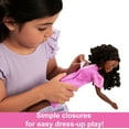 thumbnail image 4 of Barbie Doll for Preschoolers, My First Barbie Deluxe, Black Hair, 4 of 6