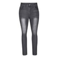 thumbnail image 4 of Men's Double Knee Carpenter Jeans Relaxed Fit Straight Leg Work Pants Durable Denim High Waisted Baggy Cargo Jeans, 4 of 6