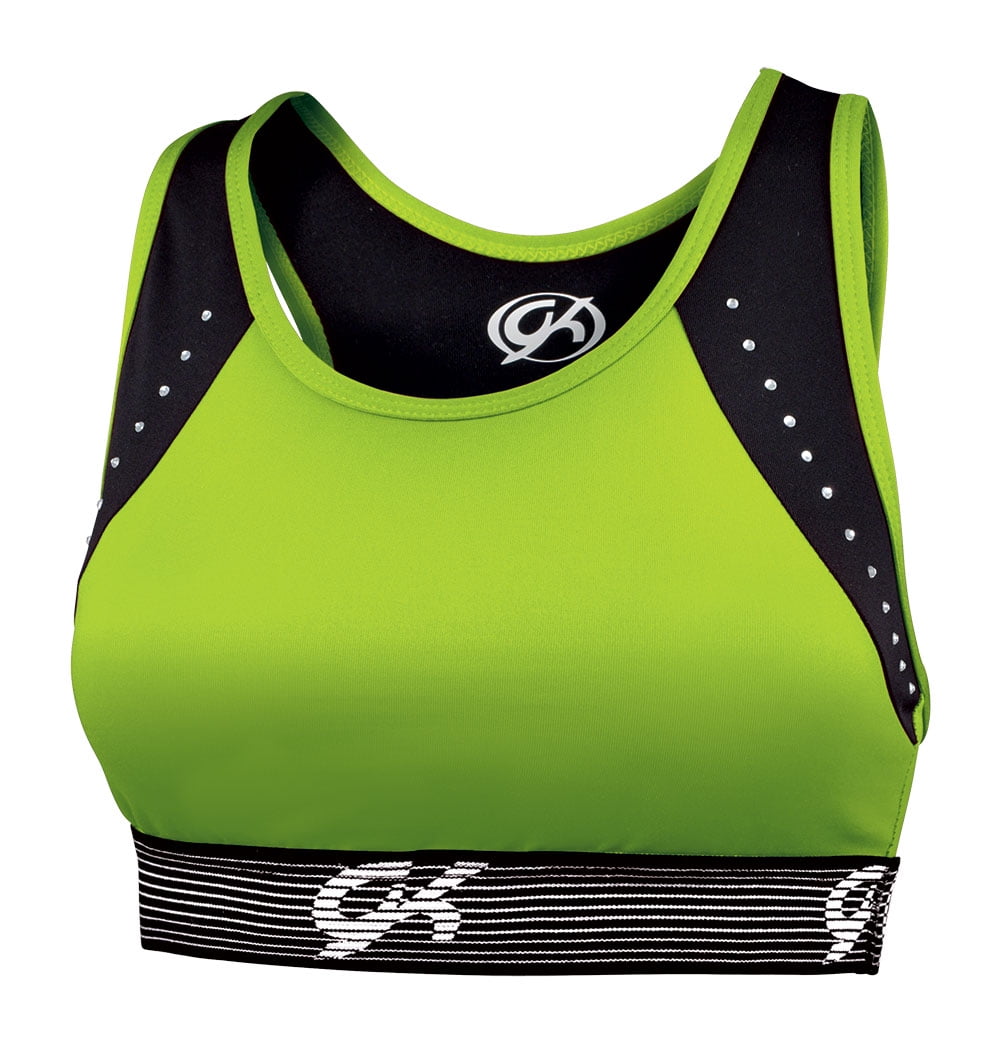 GK Elite GK Elite Radiate Rhinestone Cheerleading Practice Sports Bra