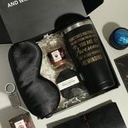 Gift for Men, Self-Care Package, Get Well Gift Basket for Sick Friends, Thinking of You Feel Better Birthday Gifts Box for Men, Dad, Brother w/Tumbler