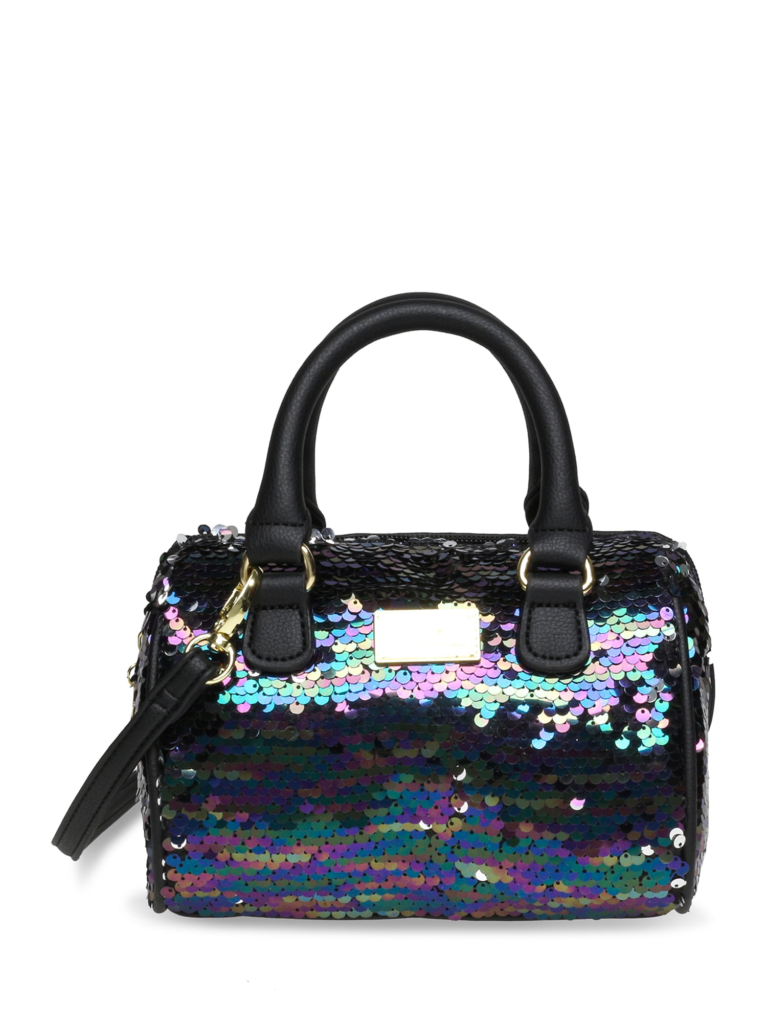 Luv Betsey By Betsey Johnson Women's Black Harley Mini Barrel Crossbody