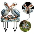 thumbnail image 5 of Pájaros simbolizan acrílico jardín maceta decoración accesorios insertados adornos., 5 of 5