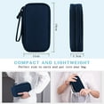 thumbnail image 2 of Electronic Organizer, Travel Cable Organizer Bag Pouch Electronic Accessories Carry Case Portable Waterproof Double Layers All-in-One Storage Bag, 2 of 7
