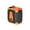 01_Lighting Waist Fan Orange, variant on Waist Hanging Fan with Light 150 Speed Settings 1800mAh USB Rechargeable Portable Mini Fan Clip on for Outdoor Camping Travel by PALIFEUR