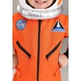 thumbnail image 2 of Toddler Orange Astronaut Jumpsuit Costume, 2 of 10