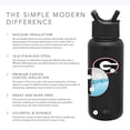 thumbnail image 2 of Botella de agua Simple Modern NCAA Georgia Bulldogs 950 ml, 2 of 4
