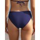 thumbnail image 2 of Bañador de Bikini para Mujer con Parte Inferior Torcida en la Parte Delantera Azul Oscuro G Azul Oscuro G Xishao ropa, 2 of 2