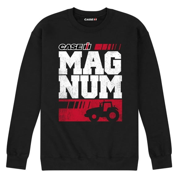 Case IH Magnum Stacked - Men's Crew Neck Fleece Pullover
