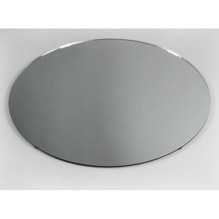 6 Round Centerpiece Mirrors - 12 Pieces 