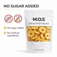 thumbnail image 5 of M.O.S Dried Pineapple Slices 2 oz No Sugar Added Single Ingredient Vegan Fruit Snack Made in USA, 5 of 11