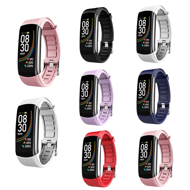 Worallymy Heartrate Presión Arterial Smar Reloj Temperatura Corporal Oxígeno Sanguíneo Pulsera Impermeable Worallymy JD735808372