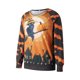 thumbnail image 2 of Sudaderas De Halloween Para Mujer Traje Festivo De Manga Larga Con Estampado De Dibujos Animados XBTCLXEBCO Calabaza Gato Naranja;XL, 2 of 6