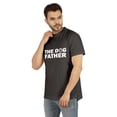 thumbnail image 4 of Inkmeso Men's The Dog Father Graphic Printed Tshirt For Dog Parent/ Dog Lover Round Neck with V Cut Shirt, 4 of 7