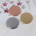 thumbnail image 3 of 1 PC Portable Folding Mirror Compact Stainless Steel Metal Makeup Cosmetic Pocket Mirror Beauty Accessories, 3 of 6