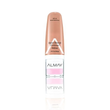 Almay Best Blend Forever Makeup, True Beige 1.0 fl (Best Cheap Drugstore Foundation)