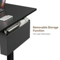 thumbnail image 5 of Satifur Electric Standing Desk 63'' x 27.5'', Ergonomic Computer Desk with Memory Preset, Height Adjustable Sit Stand Desk with Hooks & Storage, Black, 5 of 10