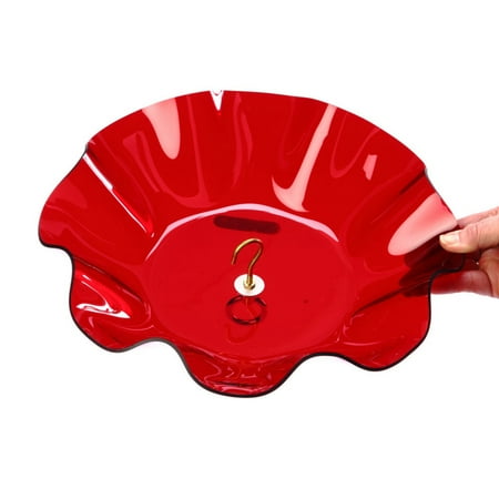 Birds Choice Weather Guard - Orange: Acrylic Weather-Resistant, No Assembly Required, Wall/Pole/Hanging Mount