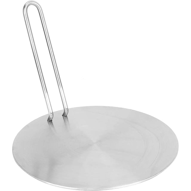 Diffuseur de Chaleur Innovant pour Casseroles Non Inductives, Plaque de Diffusion à Induction en Acier Inoxydable Assure une Répartition Uniforme de la Chaleur sur Toutes les Plaques de Cuisson