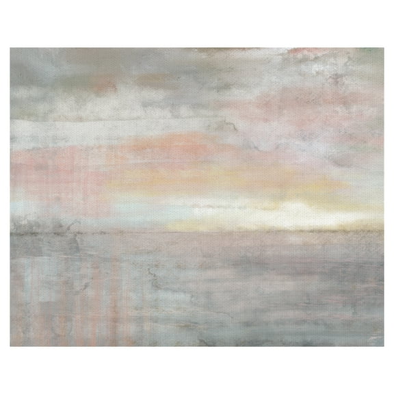 Fine Art Canvas Early Morning Pastel Landscape by Nan Canvas Art Print