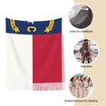 thumbnail image 5 of Womens North Carolina Flag Scarf Shawl Wraps Soft Warm Shawls, 5 of 6