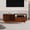 Brown, variant on ATJafurn 47" Walnut Finish Coffee Table, Wooden Mid Century Modern Brown Center Table with Drawers and Open Storage for Living Room Apartment