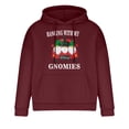 thumbnail image 4 of Nmnitkp Hoodies For Men Comfortable and Warm Men's Letter Graphic Print Lightweight Hoodies Trendy and Fashionable Hoodies Long Sleeve Drawstring Pullover Sweatshirts With Pockets, 4 of 4