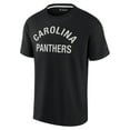 thumbnail image 2 of Unisex Fanatics Black Carolina Panthers Elements Super Soft Short Sleeve T-Shirt, 2 of 3