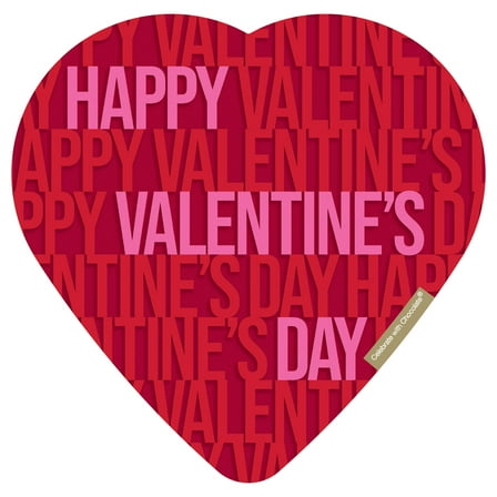 Elmer Chocolate Assorted Chocolate Fashion Red Heart 4oz 10 Pieces