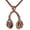 Bronze, variant on Riforla Music Earphone Earphone Pendant European and American Fashion Men's Necklace Womens Jewelry Bronze