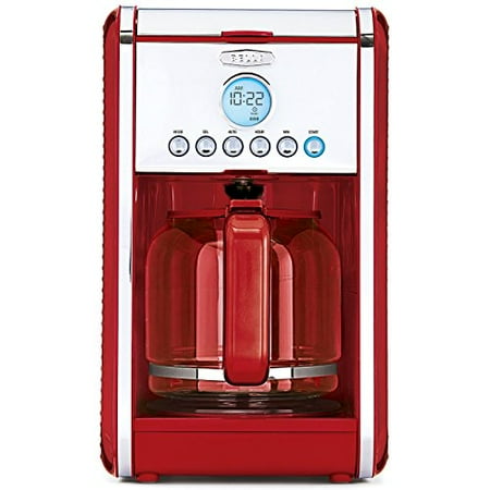 - Coffee Maker Programmable Auto Safe Shut Off 900 Watt Brewing System Red 12 Cup
