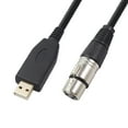 thumbnail image 4 of SPRING PARK USB Male to XLR Female Microphone Converter Mic Studio Adapter Audio Link Cable, 4 of 7